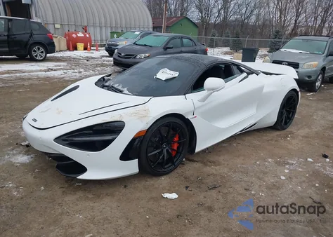 2020 Mclaren 720S Luxury/Performance z USA, uszkodzony, nr VIN SBM14FCA0LW004686